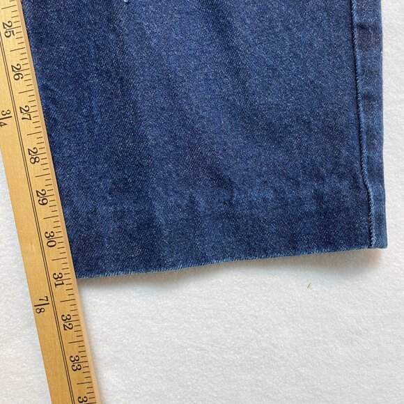 Vintage Polo Jeans Co Men's 30 Blue Denim Pants Loose Fit 90s Y2K - Picture 7 of 10